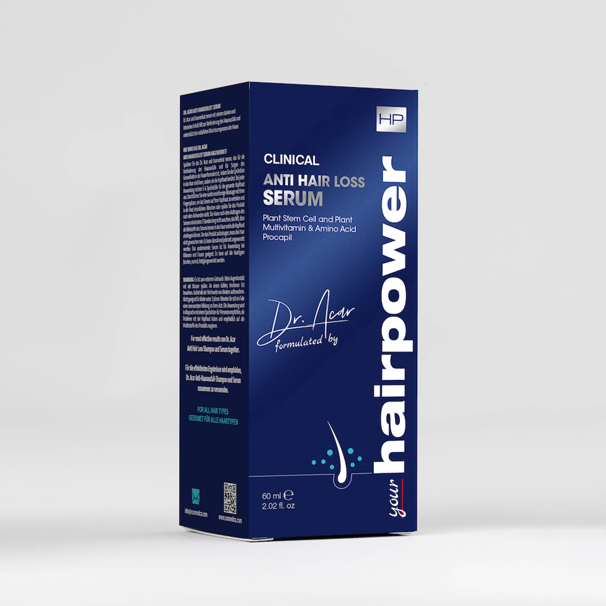 Saç Dökülmesi Önleyici ve Onarıcı Serum 60 ml