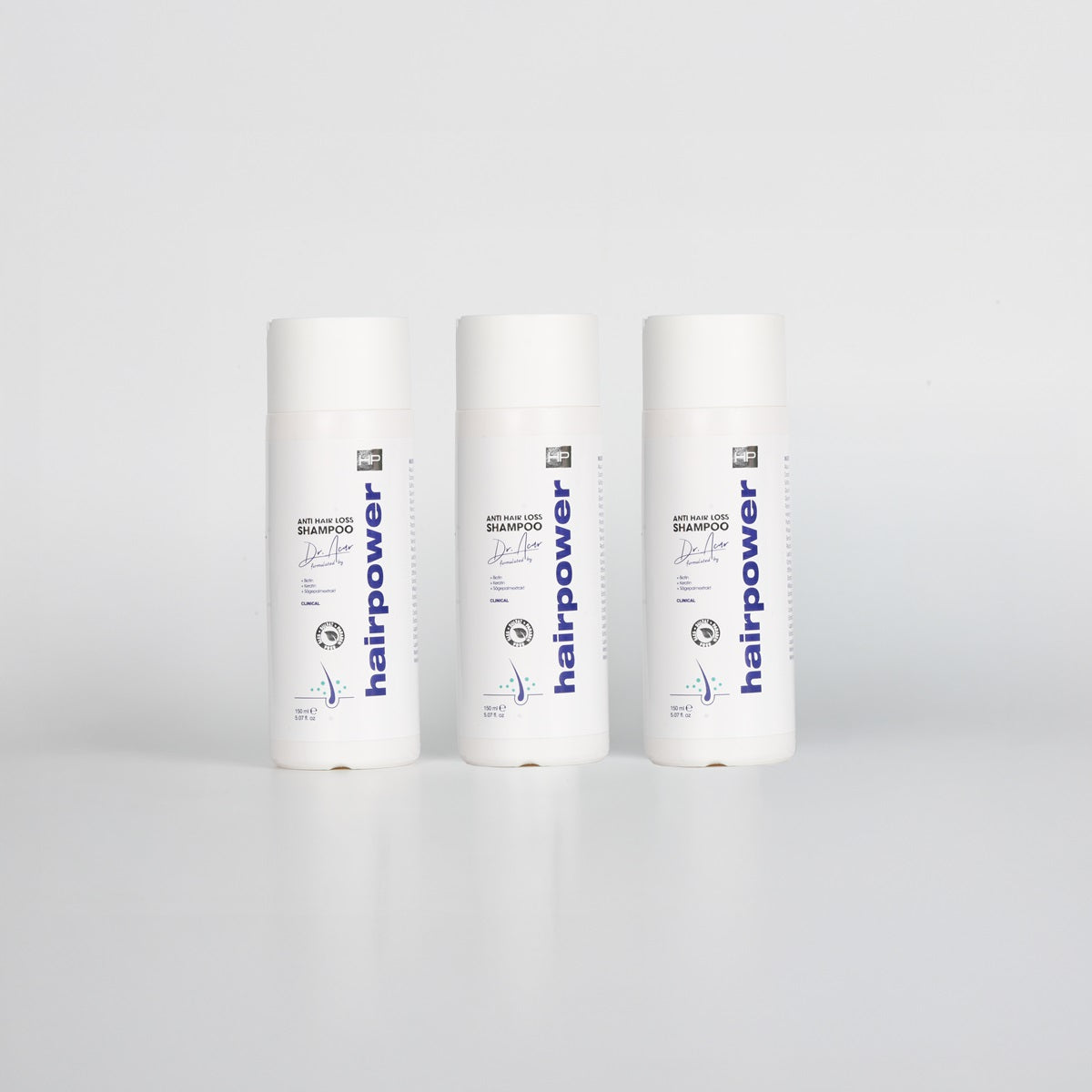 3'lü Dökülme Karşıtı ve Saç Besleyici Şampuan 150 ml