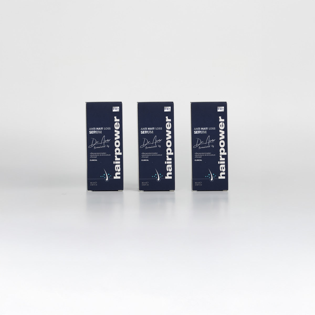 3'lü Saç Dökülmesi Önleyici ve Onarıcı Serum 60 ml